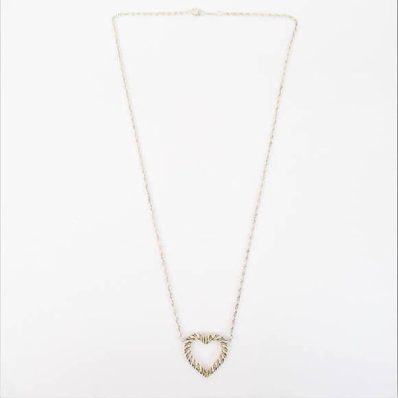 Tiffany Handbags - Tiffany CoTiffanyTwisted Heart Sterling SilverGoldFinished